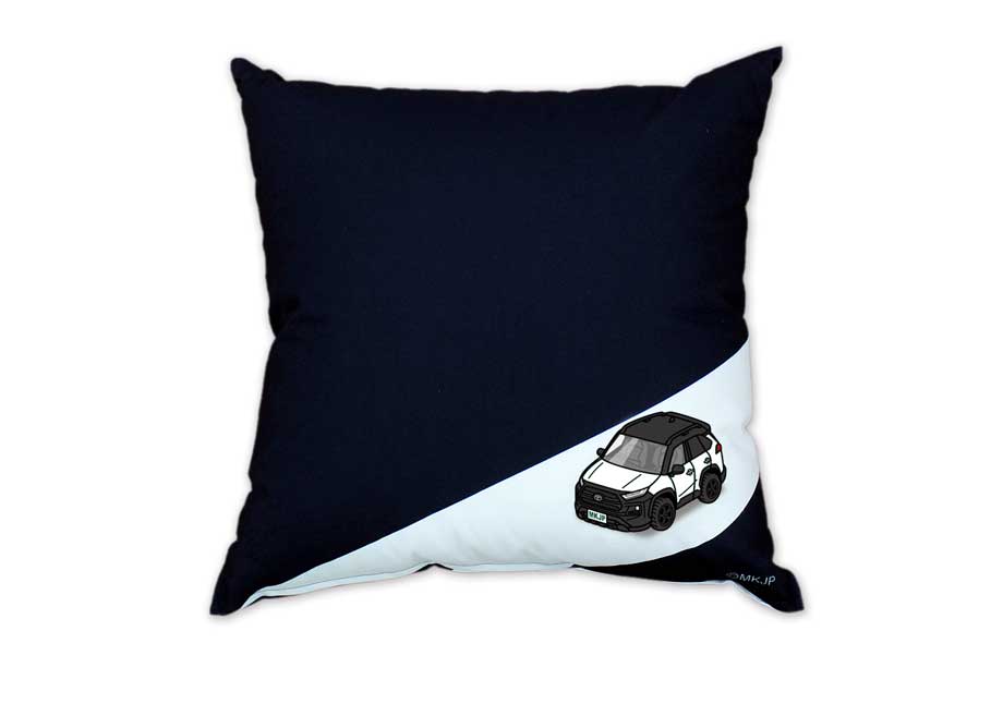 クッション 車好き プレゼント 車 メンズ 誕生日 彼氏 イベント クリスマス 男性 腰痛 かっこいい トヨタ RAV4 アドベンチャー オフロードパッケージ2 MXAA54/AXAH54 ツートンブラック 送料無料 [2]