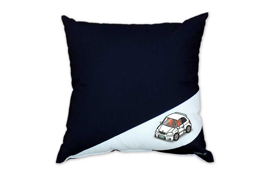 クッション 車好き プレゼント 車 メンズ 誕生日 彼氏 イベント クリスマス 男性 腰痛 かっこいい ホンダ シビックタイプR EK9 後期 送料無料