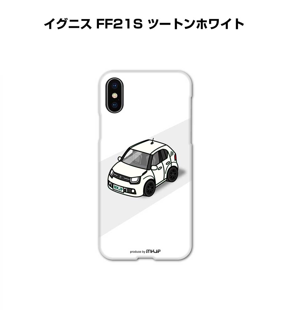 乐天商城 - iPhone スマホケース iPhone17 iPhone17e iPhone17Pro iPhone17ProMax iPhoneAir iPhone16 iPhone16e iPhone16Plus iPhone16Pro iPhone16ProMax 車 祝い 納車 スズキ イグニス FF21S ツートンホワイト 送料無料