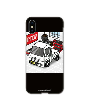 MKJP カスタムiPhoneケース ダイハツ ハイゼットトラックJUMBO