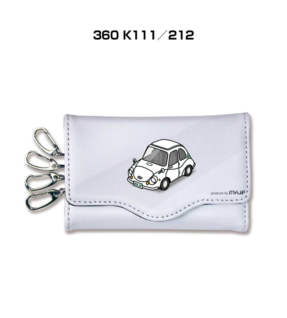 キーケース かわいい かっこいい イラスト プレゼント 車 車好き メンズ 誕生日 彼氏 クリスマス 男性 贈り物 ギフト スバル 360 K111／212