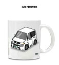 マグカップ 330ml 車好き プレゼント 車 メンズ 誕生日 彼氏 イベント クリスマス 男性 ギフト おしゃれ トヨタ bB NCP30 送料無料