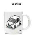 マグカップ 330ml 車好き プレゼント 車 メンズ 誕生日 彼氏 イベント クリスマス 男性 ギフト おしゃれ トヨタ bB QNC20 送料無料