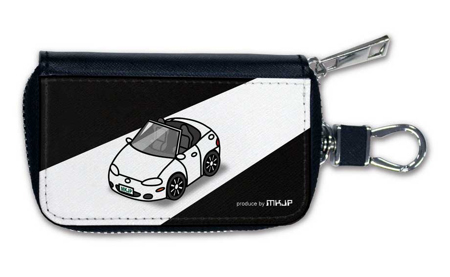スマートキーケース かわいい かっこいい イラスト プレゼント 車 メンズ 誕生日 彼氏 クリスマス 男性 贈り物 ギフト 納車 祝い イベント マツダ ロードスター NB 送料無料