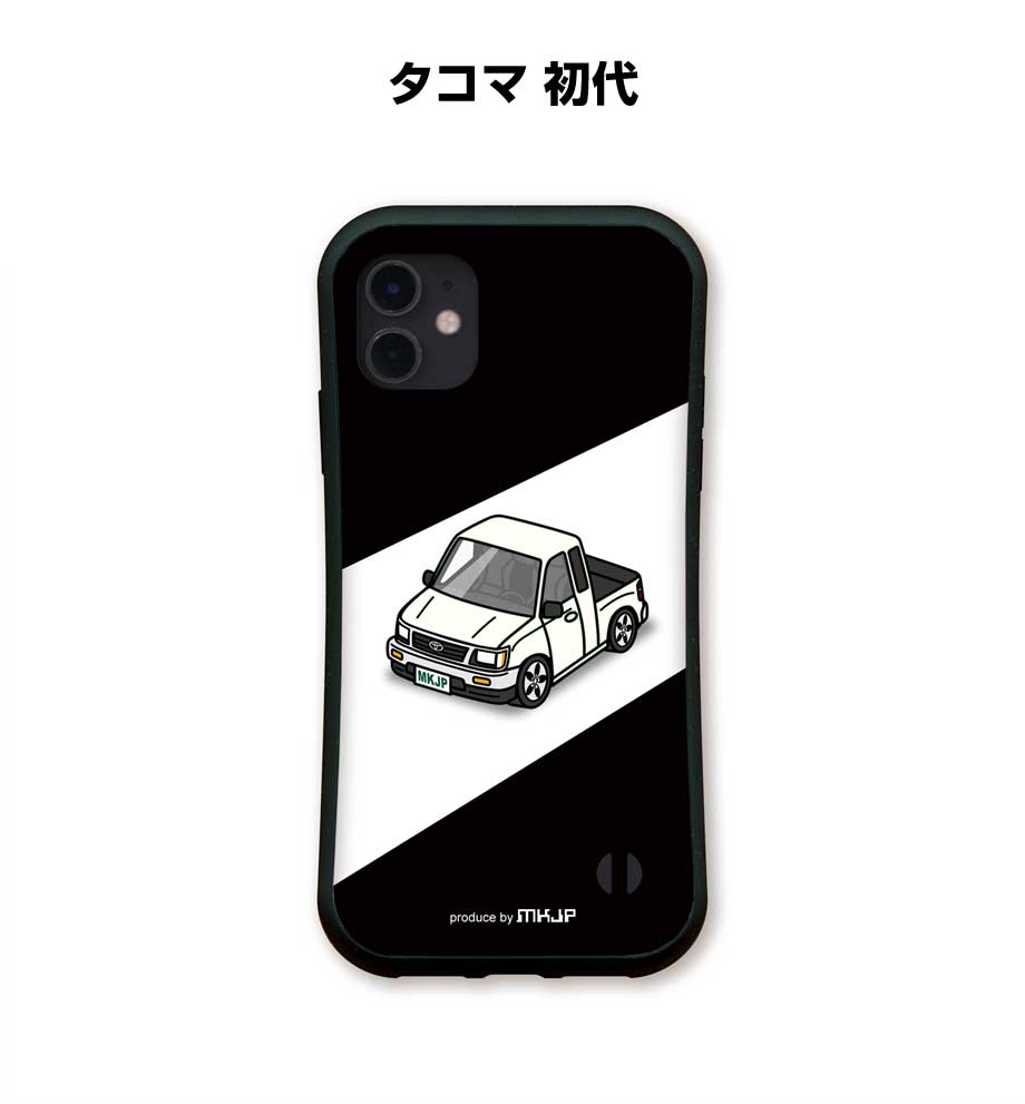 グリップケース スマホケース iPhone17 iPhone17Pro iPhone17ProMax iPhoneAir iPhone16系 iPhone15系 車 車好き 祝い 納車 TPUケース 耐衝撃 外車 タコマ 初代 送料無料
