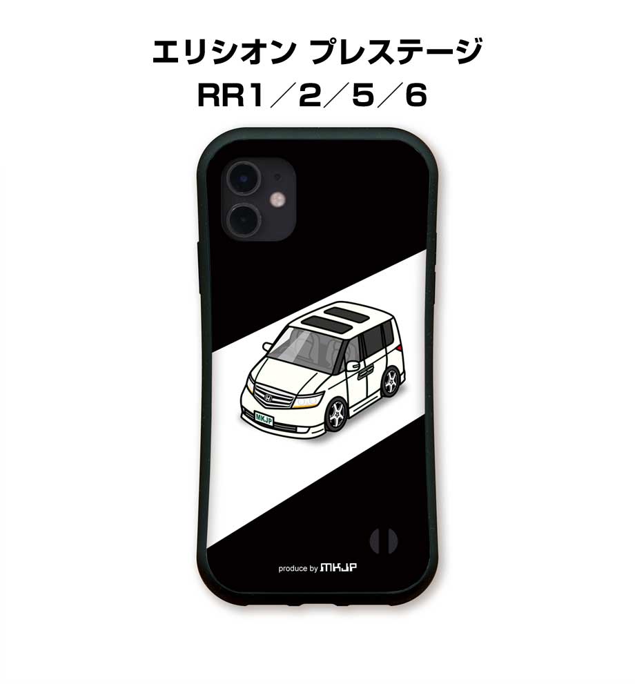 乐天商城 - グリップケース スマホケース iPhone17 iPhone17e iPhone17Pro iPhone17ProMax iPhoneAir iPhone16系 iPhone15系 車 車好き 祝い 納車 TPUケース 耐衝撃 ホンダ エリシオン プレステージ RR1／2／5／6 送料無料