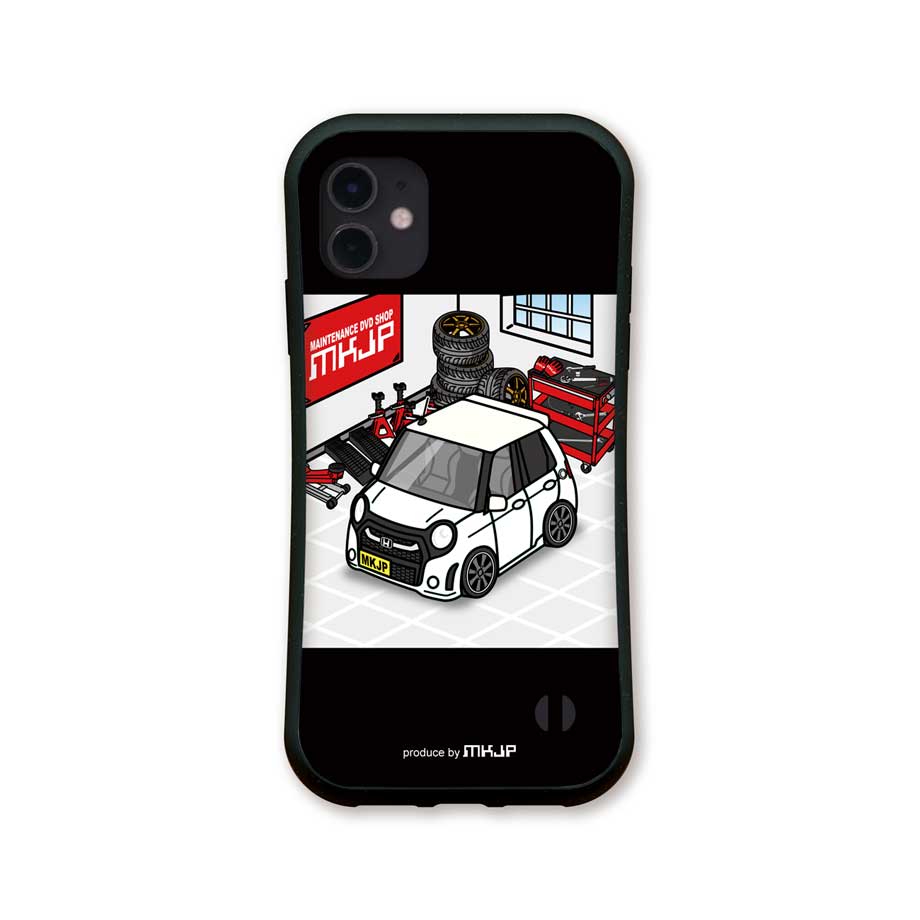 グリップケース スマホケース iPhone17 iPhone17Pro iPhone17ProMax iPhoneAir iPhone16系 iPhone15系 車 車好き 祝い 納車 TPUケース 耐衝撃 ホンダ N-ONE モデューロX JG1 2 送料無料