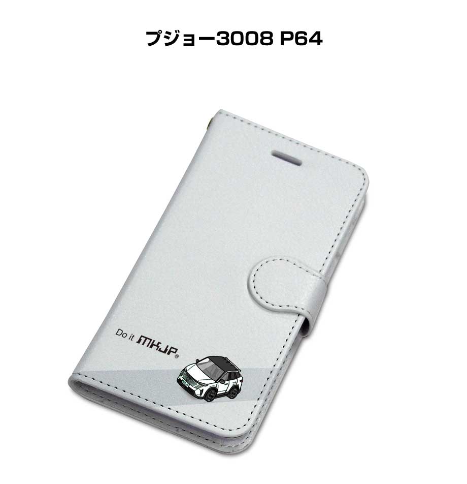 Rakuten - iPhone スマホケース 手帳型 iPhone17 iPhone17e iPhone17Pro iPhone17ProMax iPhoneAir iPhone16系 iPhone15系 車 祝い 納車 外車 プジョー3008 P64 送料無料
