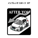 AFTER YOU ステッカー 2枚入り お先にどうぞ 安全運転 ペーパードライバー あおり運転 エコ ドライブ スバル インプレッサ スポーツ GT 送料無料