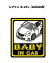 BABY IN CAR XebJ[ 2 xCr[CJ[ Ԃ񂪏Ă܂ S^] V[ 킢 O NTX IS 250iGSE20^j 