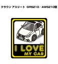 I LOVE MY CAR XebJ[ 2 ԍD io[ Mtg e j [ g^ NE AX[g GRS210^AWS210^ 