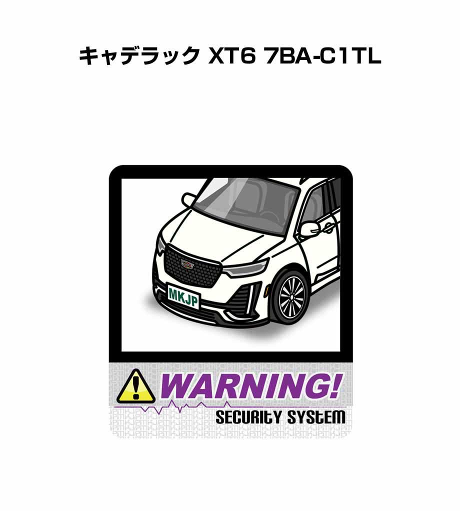 セキュリティステッカー大 2枚入り セキュリティ ステッカー 防犯 安全 盗難 ダミー 屋外 かっこいい ..