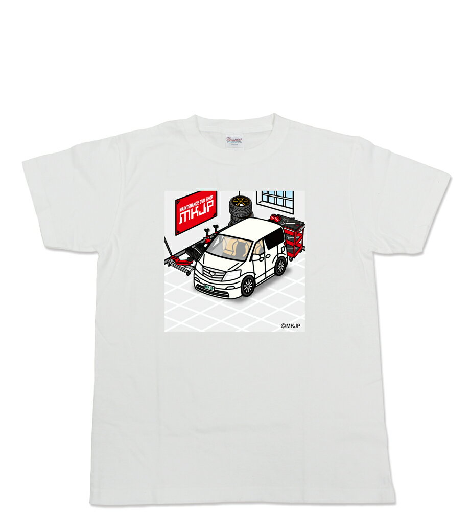 Tシャツ カスタマイズTシャツ シンプル 車特集 トヨタ アルファード10系 送料無料