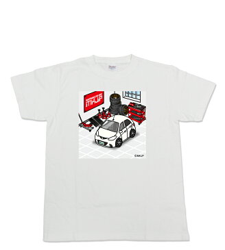 Tシャツ カスタマイズTシャツ シンプル 車特集 マツダ デミオ DE 送料無料