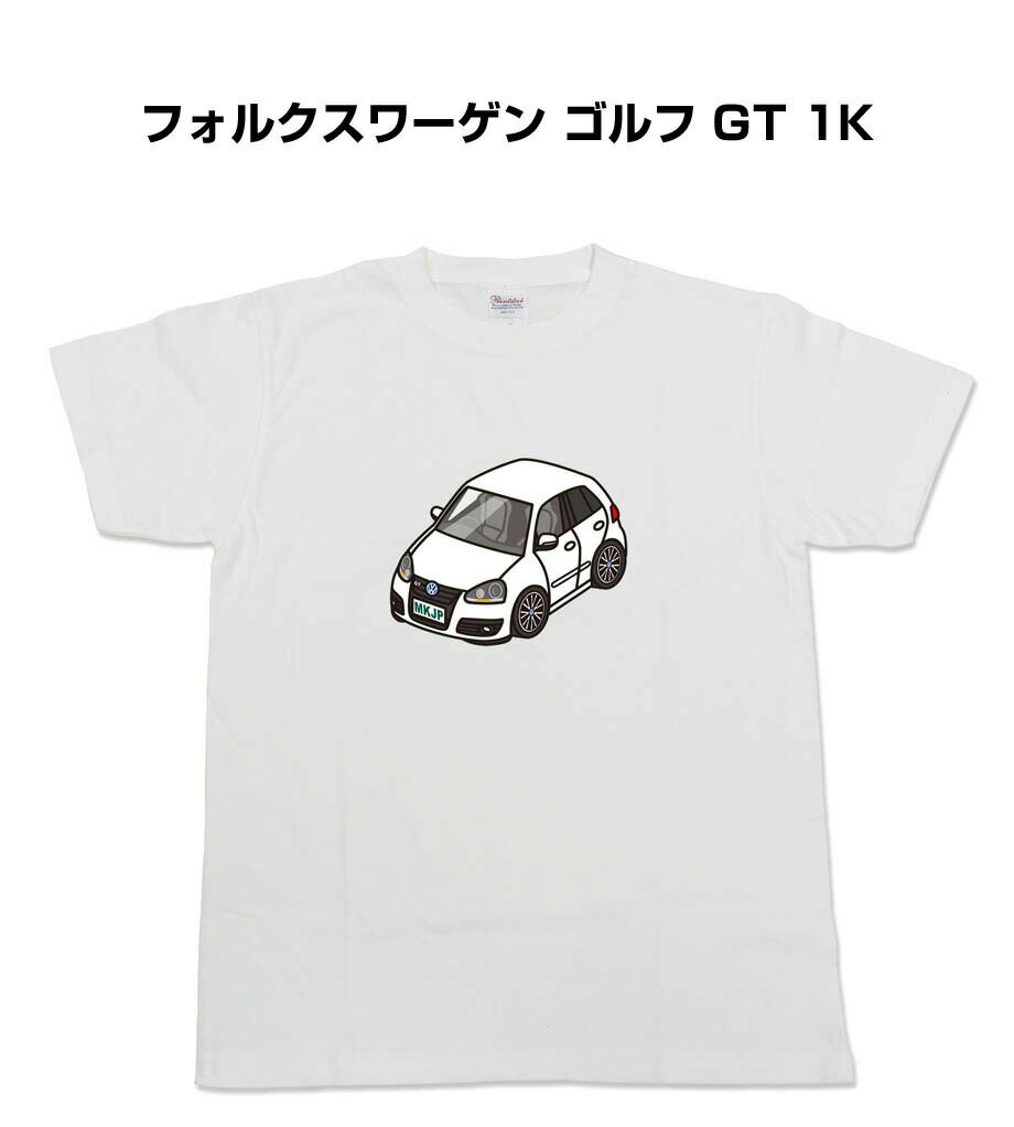 乐天商城 - Tシャツ 車好き プレゼント 車 メンズ イベント 彼氏 誕生日 クリスマス 男性 シンプル かっこいい 外車 フォルクスワーゲン ゴルフ GT 1K 送料無料