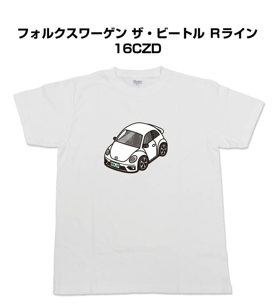 乐天商城 - Tシャツ 車好き プレゼント 車 メンズ イベント 彼氏 誕生日 クリスマス 男性 シンプル かっこいい 外車 フォルクスワーゲン ザ・ビートル Rライン 16CZD 送料無料