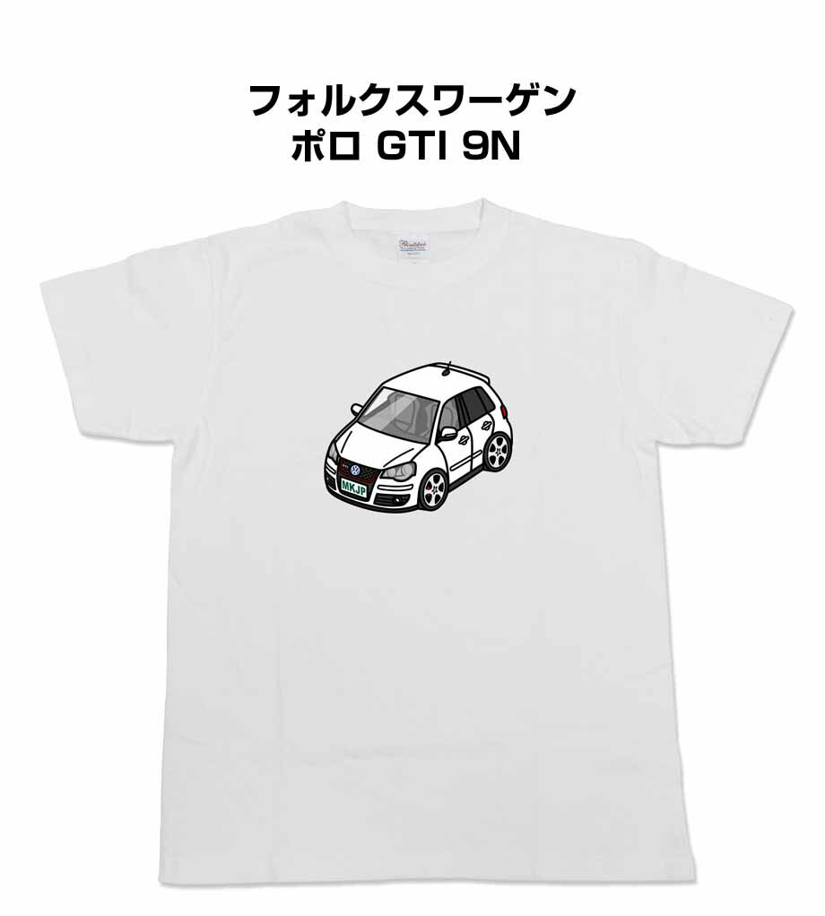 乐天商城 - Tシャツ 車好き プレゼント 車 メンズ イベント 彼氏 誕生日 クリスマス 男性 シンプル かっこいい 外車 フォルクスワーゲン ポロ GTI 9N 送料無料
