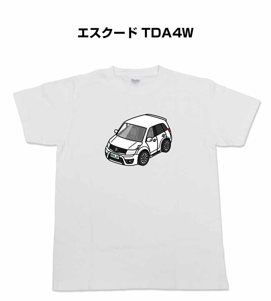 Tシャツ 車好き プレゼント 車 メンズ イベント 彼氏 誕生日 クリスマス 男性 シンプル かっこいい スズキ エスクード TDA4W 送料無料