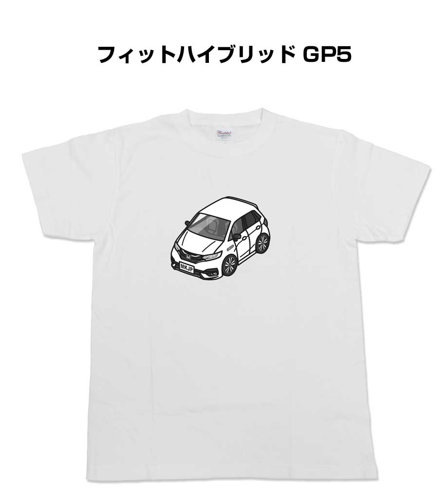 Other - Tシャツ モノクロ モノトーン シンプル クール かっこいい お洒落 車好き プレゼント 車 誕生日 祝い クリスマス 男性 ホンダ フィットハイブリッド GP5 送料無料