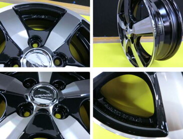 13インチSMACK-VI-R 4J+45 4-100 G/P 155/65R13 or 145/80R13軽トラック/ラパン/ライフ/アトレー/エブリー/バモス