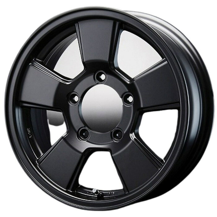 BRIDGESTONE BLIZZAK DM-Z3 205/80R16 100Q Bahns Tech JH Stream セミグロスブラック 16インチ 5.5J+22 5H-139.7 スタッドレス 4本セット