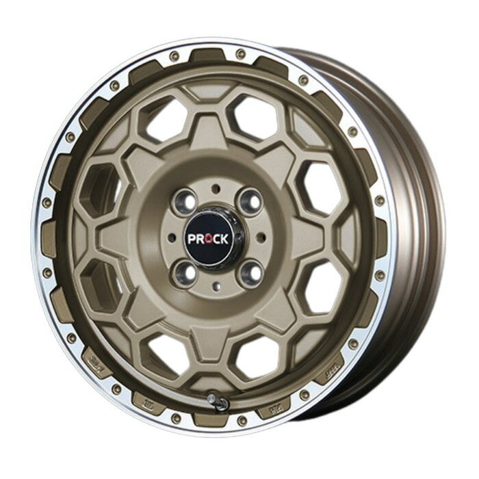 YOKOHAMA iceGUARD8 IG80 165/65R14 79Q Bahns Tech PROCK Stream アンティークブロンズ 14インチ 4.5J+45 4H-100 スタッドレス 4本セット