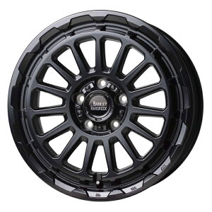 YOKOHAMA iceGUARD6 IG60 195/60R16 89Q BARKLEY HARDROCK RIZARD セミグロスブラック 16インチ 7J+38 5H-114.3 スタッドレス 4本セット