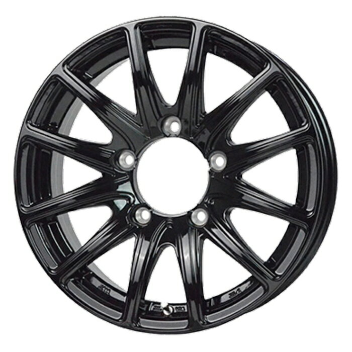 YOKOHAMA iceGUARD SUV G075 185/85R16 105/103L LT BISON BN-01 メタリックブラック 16インチ 5.5J+22 5H-139.7 スタッドレス 4本セット(2)