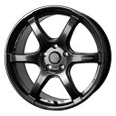 TOYO PROXES CF3 215/55R17 CROSS SPEED RS6 ダイヤモンドブラック 17インチ 7.5J+45 5H-114.3 サマータイヤ ホイール 4本セット