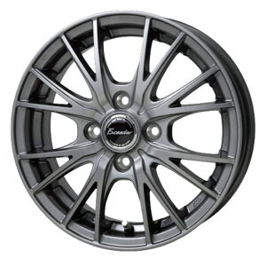 TOYO OBSERVE GIZ3 175/60R16 82Q Exceeder E05 ダークシルバー 16インチ 6J+45 4H-100 スタッドレス 4本セット