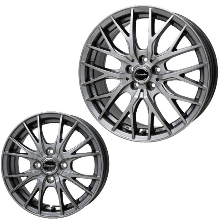 PIRELLI ピレリ ICE ZERO ASIMMETRICO 16インチ 205/65R16 エクシーダー E05 ダークシルバー 5穴 114.3/100 6.5J スタッドレスセット