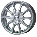 BRIDGESTONE POTENZA Adrenalin RE004 165/55R15 Exceeder E06 メタルシルバー 15インチ 5.5J+43 4H-100 サマータイヤ ホイール 4本セット(2)