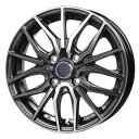 YOKOHAMA BluEarth-GT AE51 175/60R16 Precious AST M4 ガンメタポリッシュ 16インチ 6J+50 4H-100 サマータイヤ ホイール 4本セット(2)