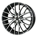 YOKOHAMA ADVAN APEX V601 225/40R18 Precious HM-1 V2 メタリックブラックポリッシュ 18インチ 7J+48 5H-114.3 サマータイヤ ホイール 4本セット(2)