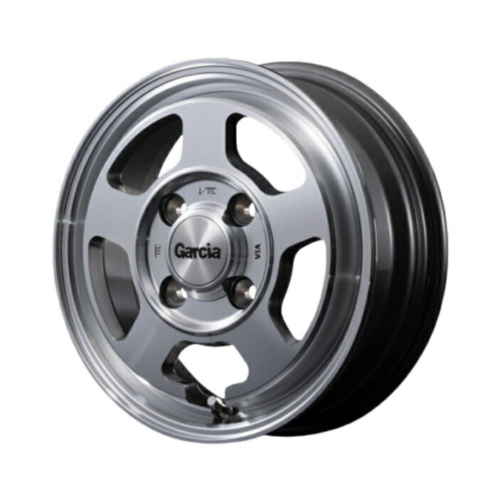 TOYO OPEN COUNTRY R/T 145/80R12 80/78N Garcia Chicago 5 メタリックグレーポリッシュ 12インチ 4B+42 4H-100 サマータイヤ ホイール 4本セット