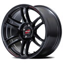 BRIDGESTONE NEWNO 195/45R17 RMP RACING R26 クリスタルブラック 17インチ 7J+48 5H-100 サマータイヤ ホイール 4本セット(2)