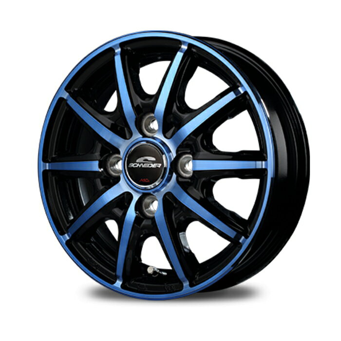 DUNLOP WINTER MAXX WM02 155/70R12 73Q SCHNEIDER RX10-K クリスタルブルークリア 12インチ 3.5B+42 4H-100 4本セット