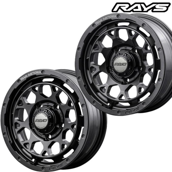 TOYO OPEN COUNTRY R/T 215/70R16 RAYS/レイズ TEAM DAYTONA M9+ SPEC M ガンメタ AOJ チームデイトナ 16インチ 5穴 139.7 5.5J/6J