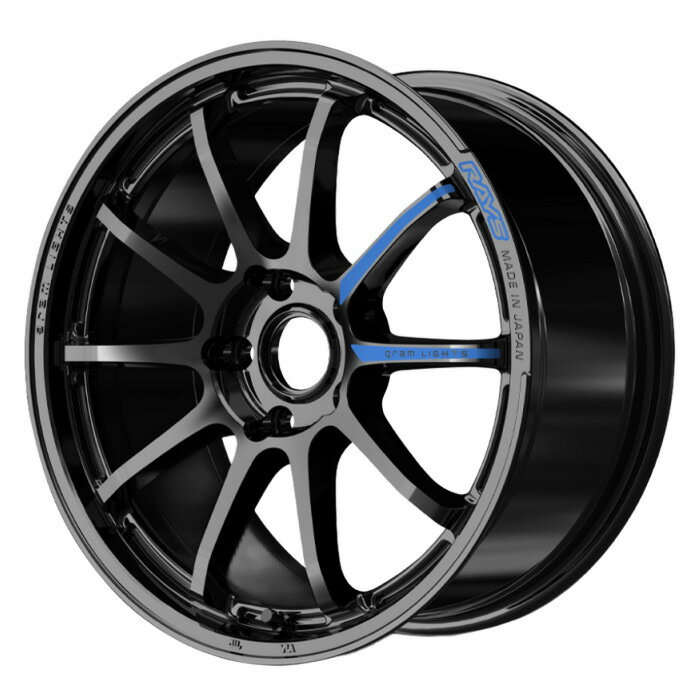 YOKOHAMA iceGUARD6 IG60 225/55R17 97Q gram LIGHTS 57NR SPEC M グロッシーブラック(GX) 17インチ 7J+46 5H-114.3 スタッドレス 4本セット