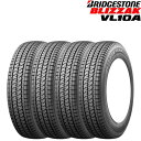 12インチ 145/80R12 86/84N BRIDGESTONE BLIZZAK VL10A ブリヂストン ブリザック スタッドレスタイヤのみ 4本セット
