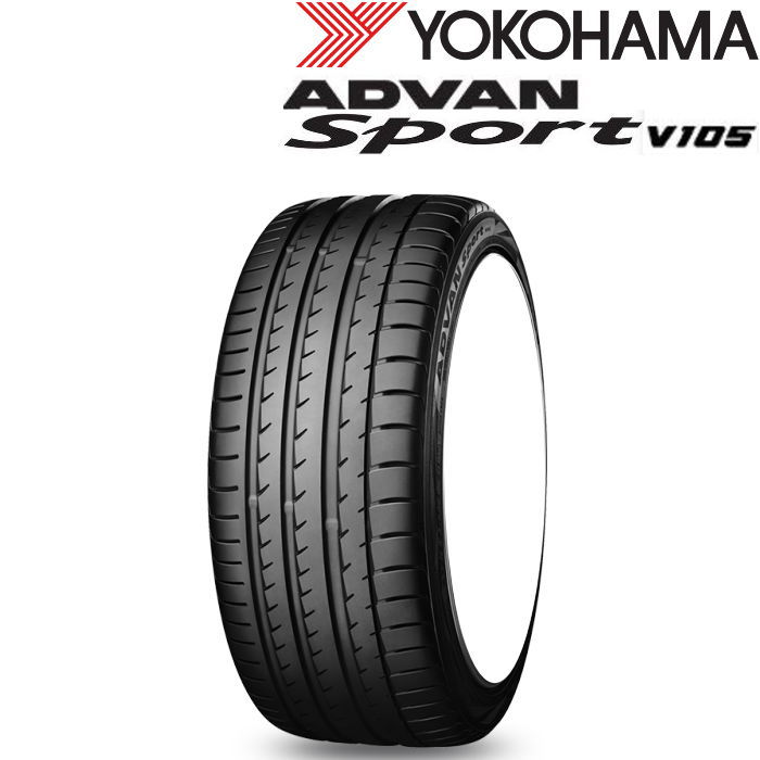 20インチ 285/50R20 112V YOKOHAMA ADVAN Sport V105 V105S ヨコハマ アドバン スポーツ サマータイヤ単品 4本セット