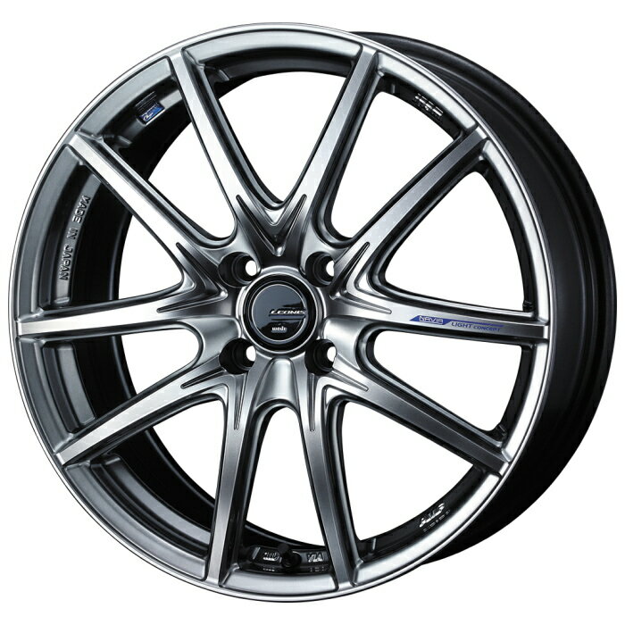 YOKOHAMA BluEarth-Es ES32 165/60R15 LEONIS NAVIA 01 next HSB 15インチ 4.5J+45 4H-100 サマータイヤ ホイール 4本セット