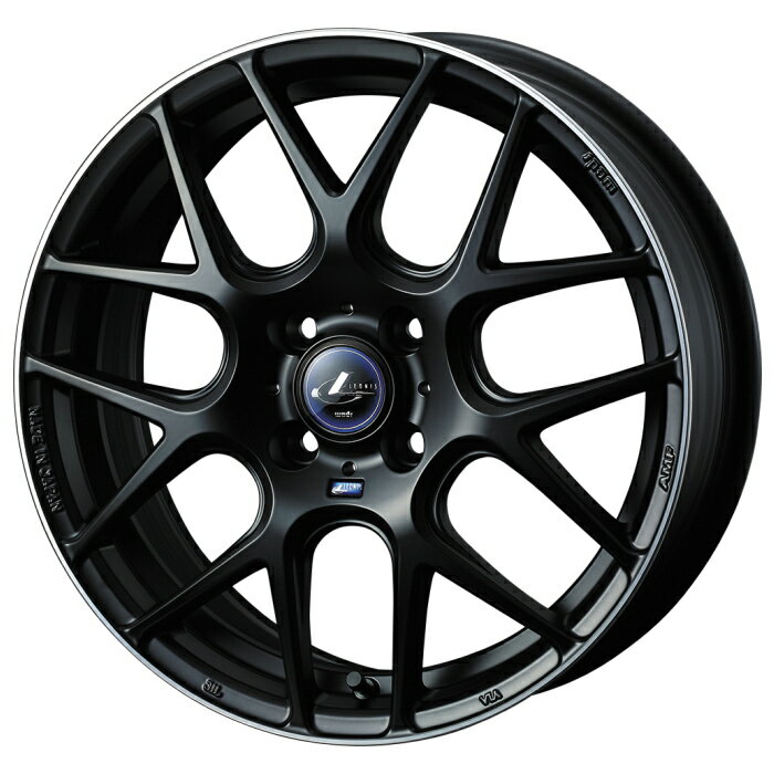YOKOHAMA BluEarth-Es ES32 225/50R17 LEONIS NAVIA 06 MBP 17インチ 6.5J+50 4H-100 サマータイヤ ホイール 4本セット