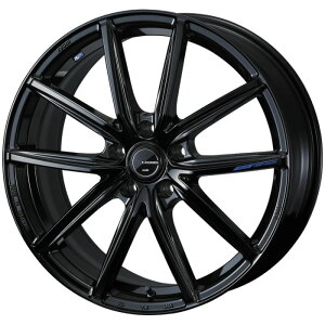BRIDGESTONE BLIZZAK VRX3 225/55R18 102Q XL LEONIS NAVIA08 PBK 18インチ 7.5J+36 5H-114.3 トヨタ14R球面 スタッドレス 4本セット