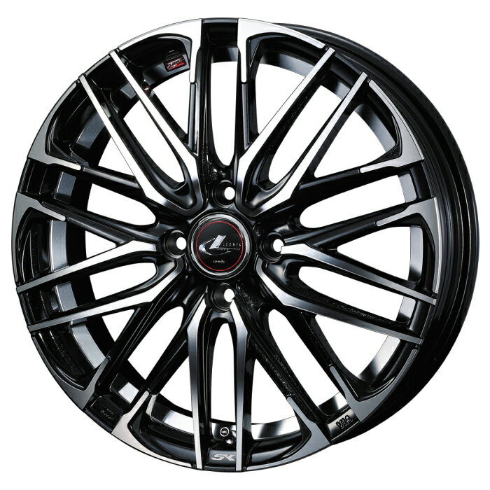 BRIDGESTONE POTENZA RE-12D 255/40R17 LEONIS SK PBMC 17 6.5J+50 4H-1...