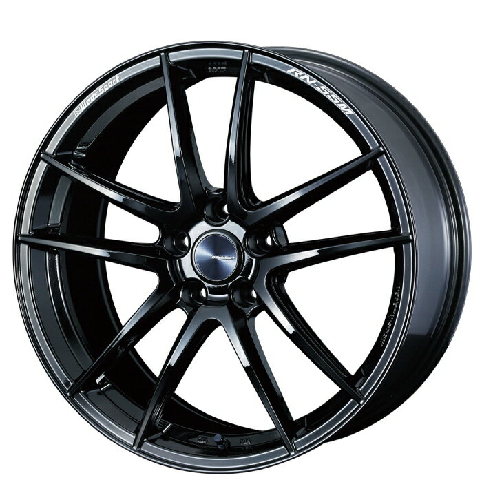 TOYO PROXES Comfort2s 235/45R18 WedsSport RN-55M GLOSS BLACK 18インチ 7.5J+45 5H-114.3 サマータイヤ ホイール 4本セット