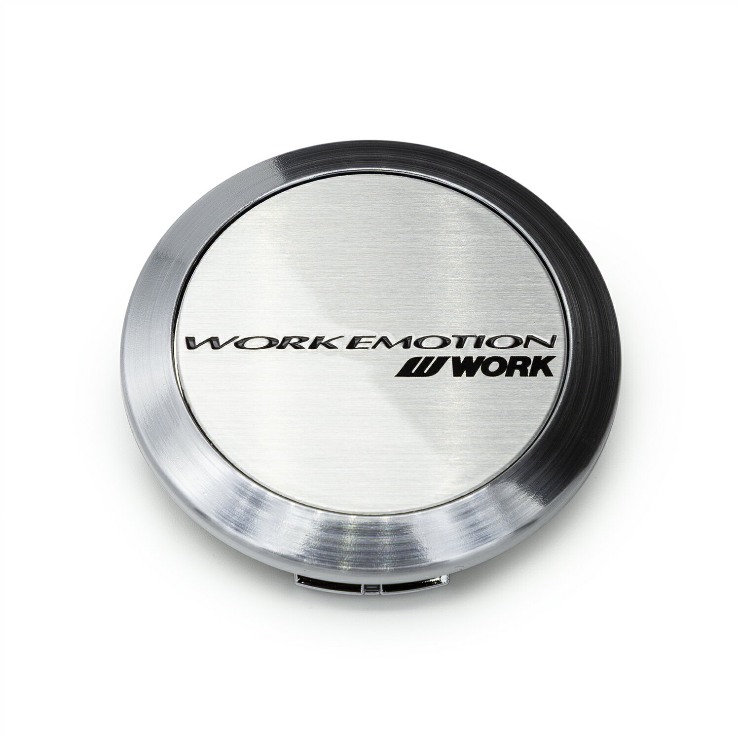 WORK センターキャップ 1枚 EMOTION FLAT TYPE シルバー 120179