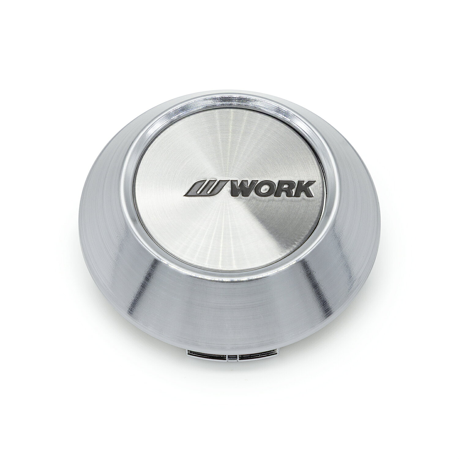 WORK センターキャップ 4枚 EMOTION HIGH TYPE WORK シルバー 120253