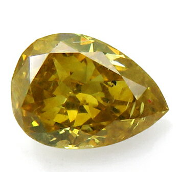イエローダイヤモンド 0.65ct 裸石 ルース Fancy Deep Yellow I-1 中宝ソーティング 瑞浪鉱物展示館 4957 イエローダイヤモンド 0.65ct 裸石 ルース Fancy Deep Yellow I-1 中宝ソーティング 瑞浪鉱物展示館 4957