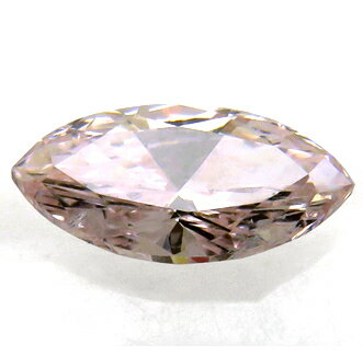 ピンクダイヤモンド 0.27ct 裸石 ルース 旧在庫で値打ち！ 淡いが純粋なピンク Light Pink I-1 中宝鑑定書付 瑞浪鉱物展示館 4959